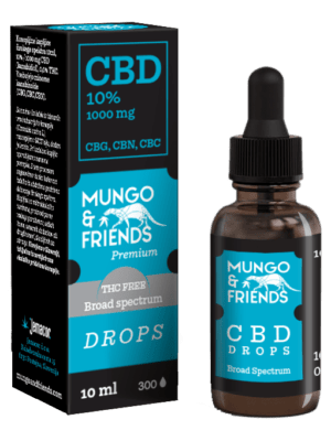 CBD DROPS 10%, 10ML, 0,00% THC