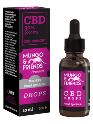 DROPS 30% CBD, 0,00% THC, Breites Spektrum 10ML