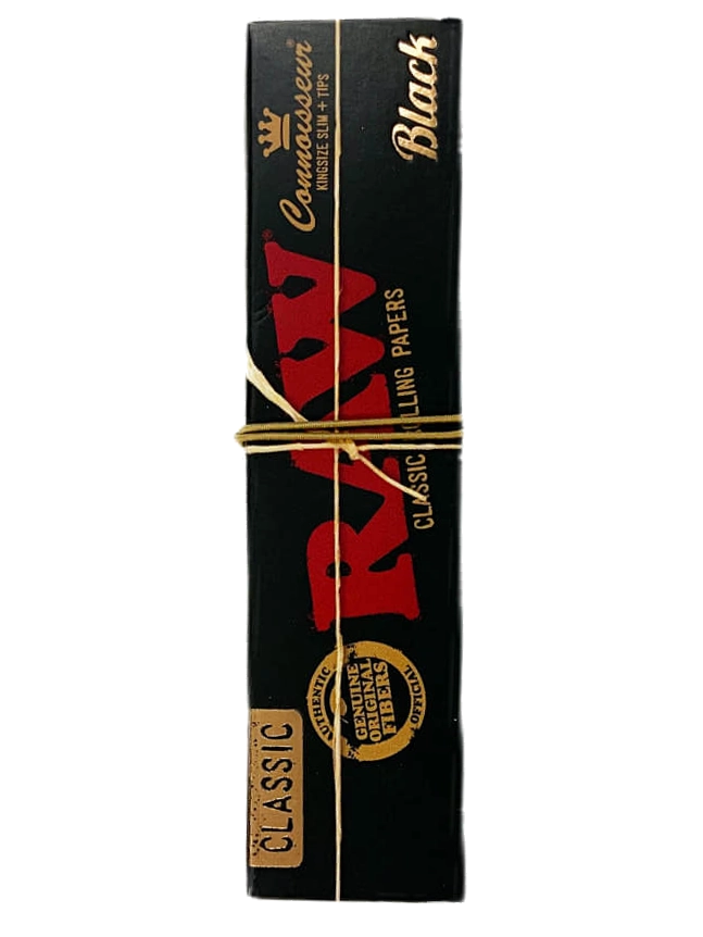 RAW Connoisseur Kingsize Rolling Papes mit Tips